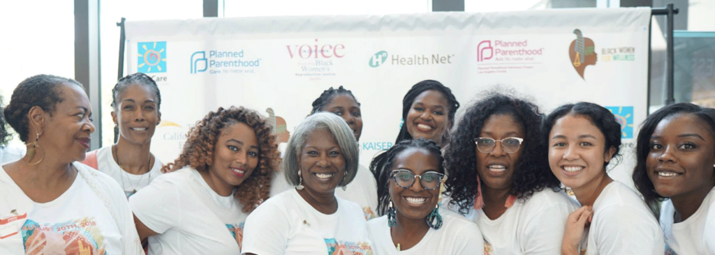 Smiling group of African American Women