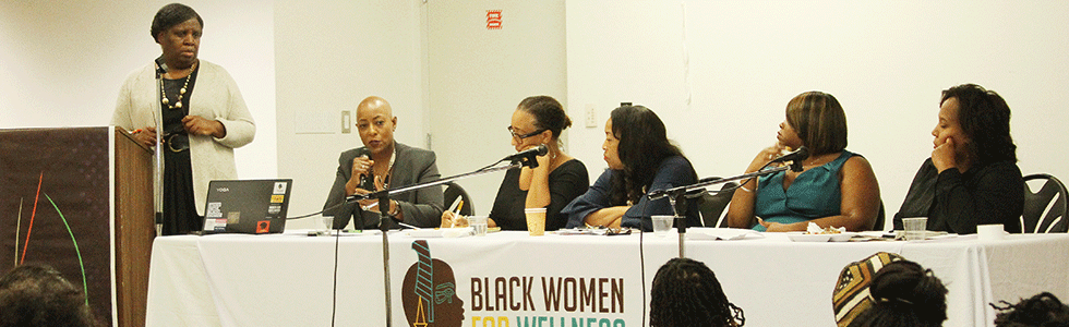 Black Women for Wellness community forum meeting