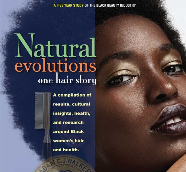 Black Women for Wellness Natural Evolutions Black Hair Book Graphic