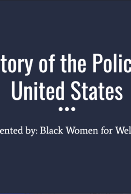 BWW History of Police in the United States PDF