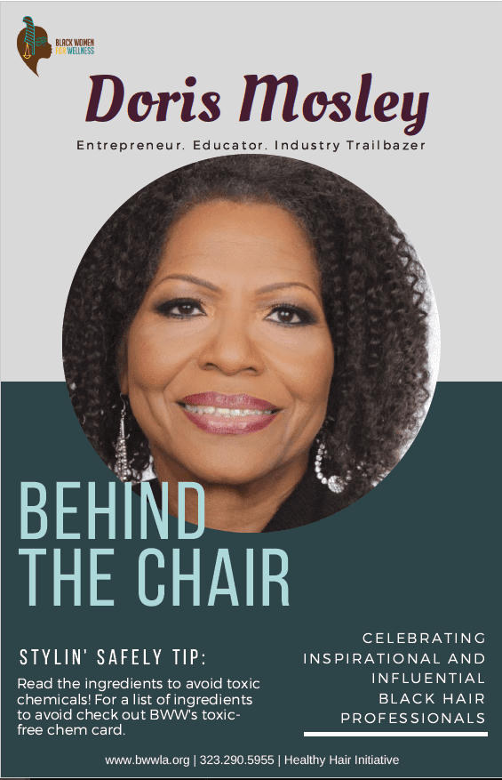 Behind the Chair Doris Mosley