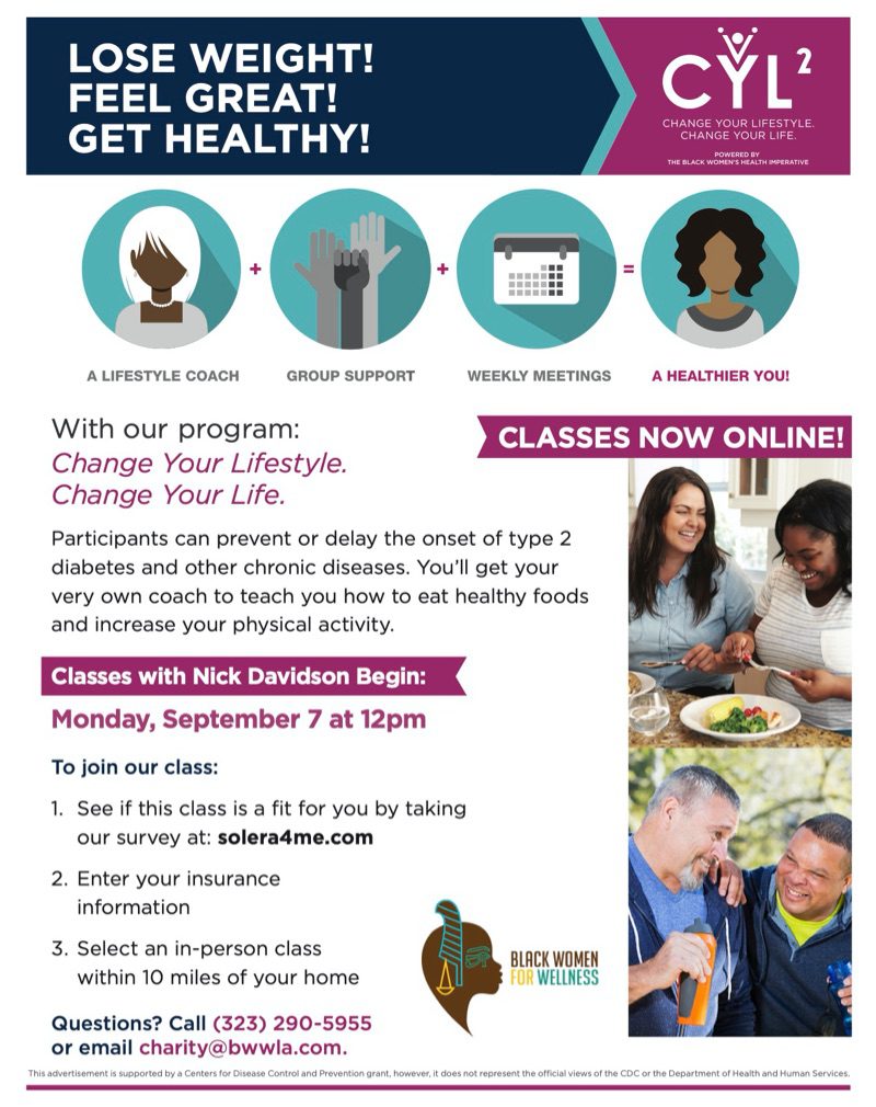Diabetes Prevention Program Classes Now Online Black Women For