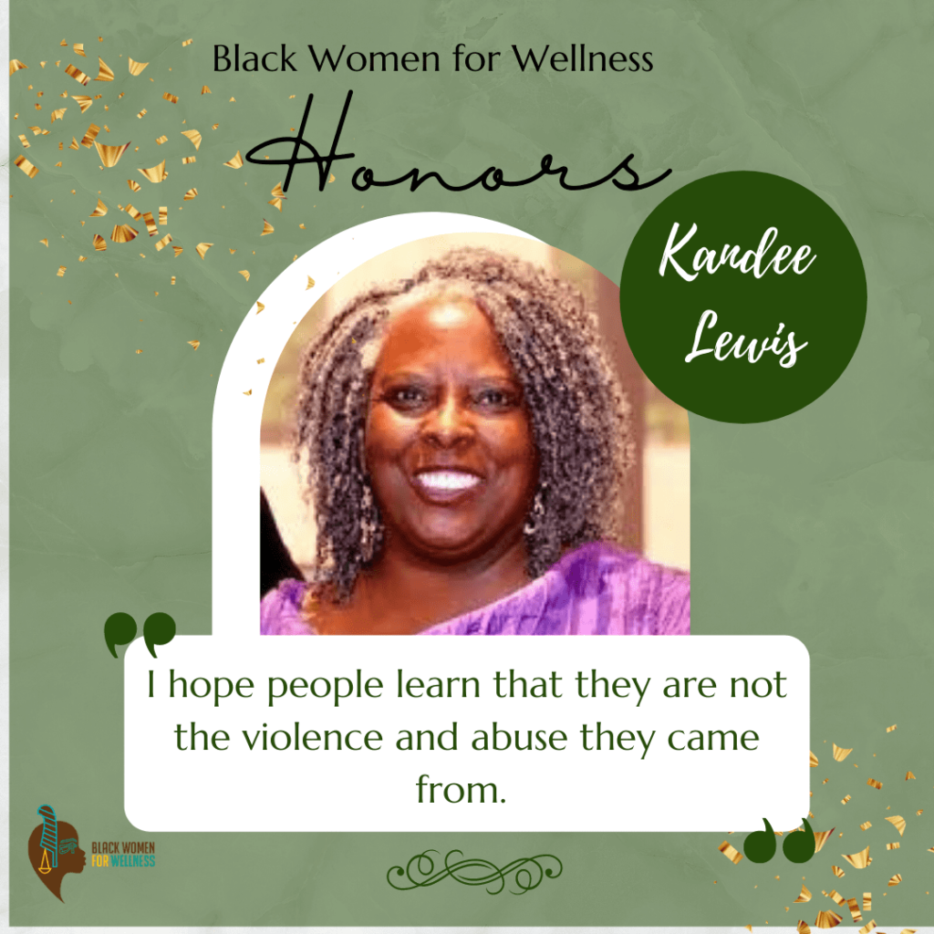 Day 17 Black Women for Wellness Honors Kandee Lewis