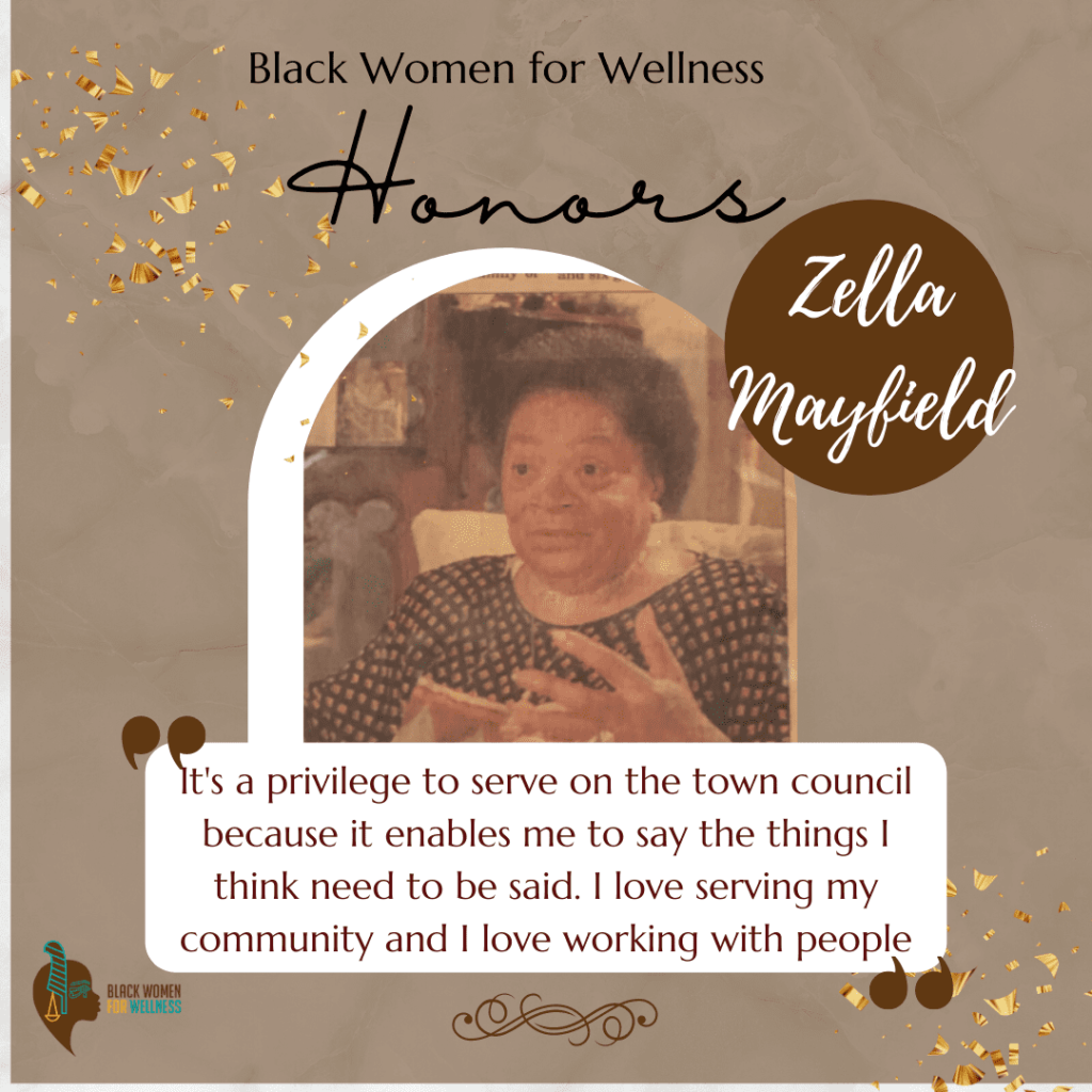 Day 21 Black Women for Wellness Zella Mayfield