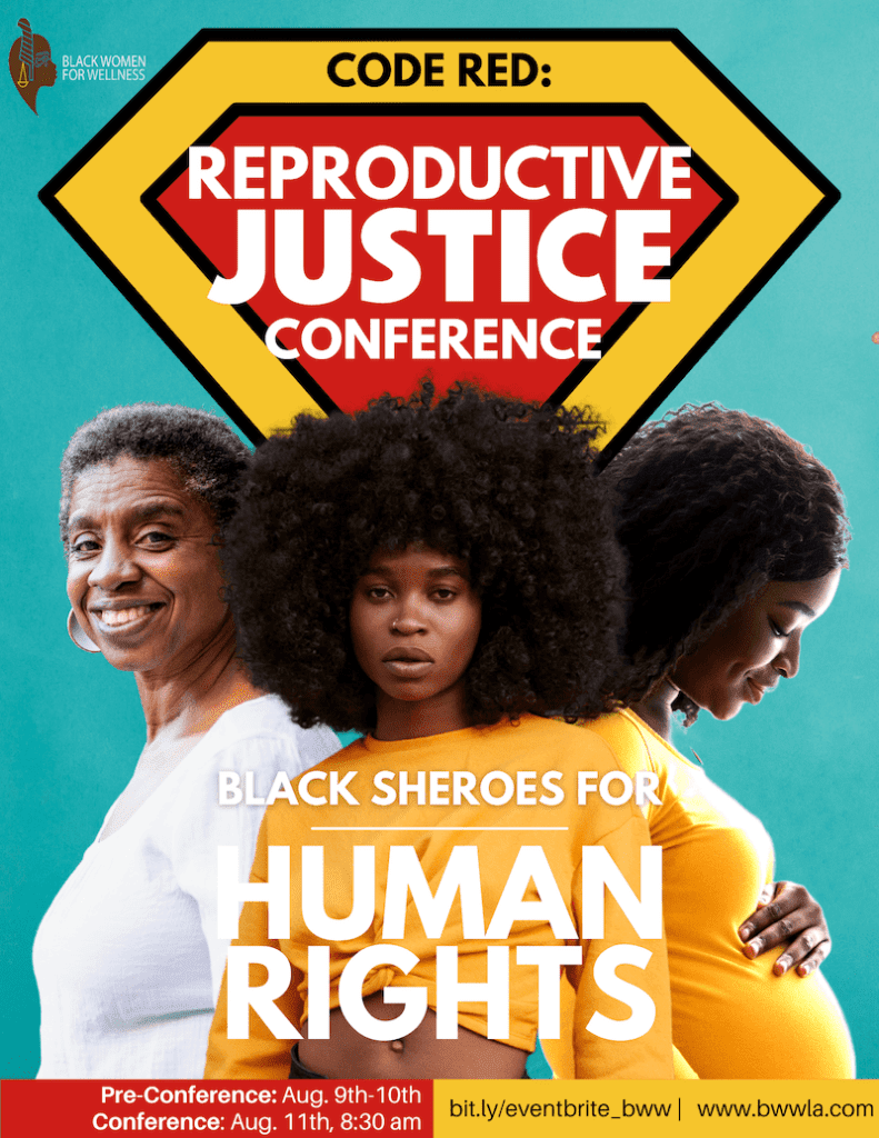 BWW Code Red: Reproductive Justice Conference 2022