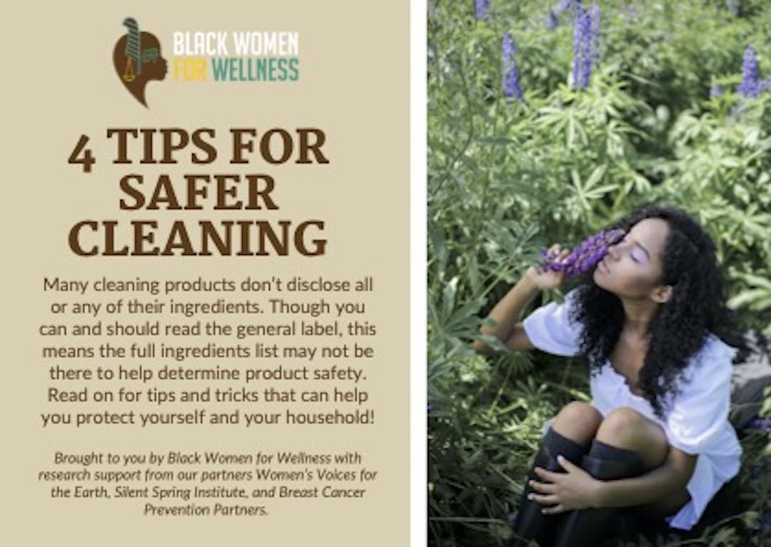 Household Cleaning Safety Tip Card 2022
