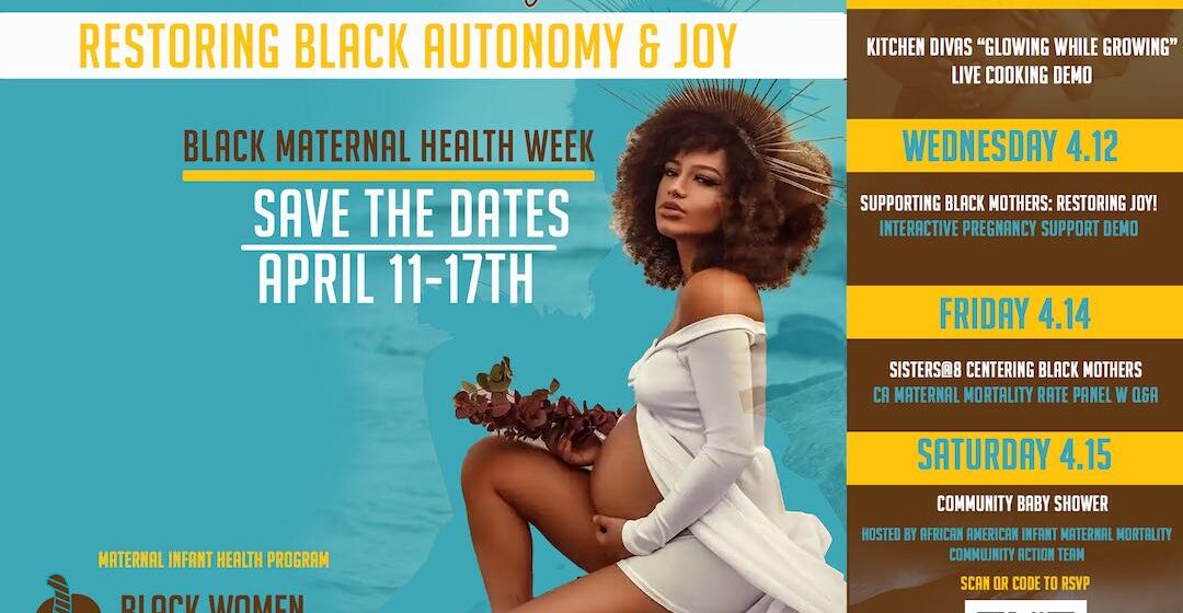 2023 BLACK MATERNAL HEALTH WEEK Flyer