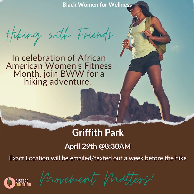 African American Women's Fitness Month Hike