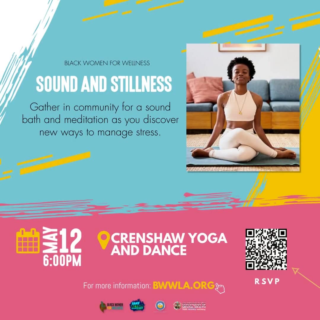 Sound and Stillness Event Flyer