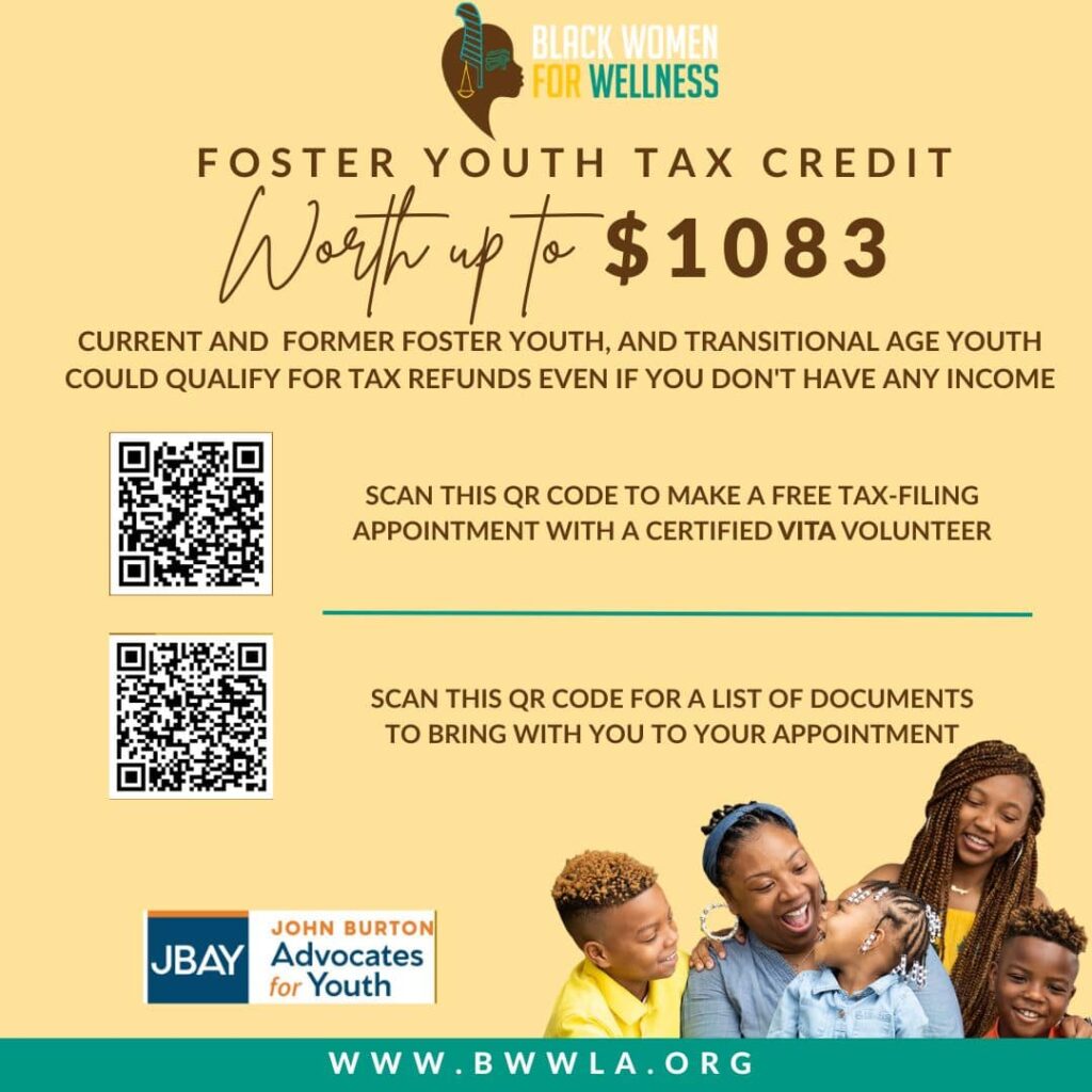 FOSTER YOUTH TAX CREDIT Flyer