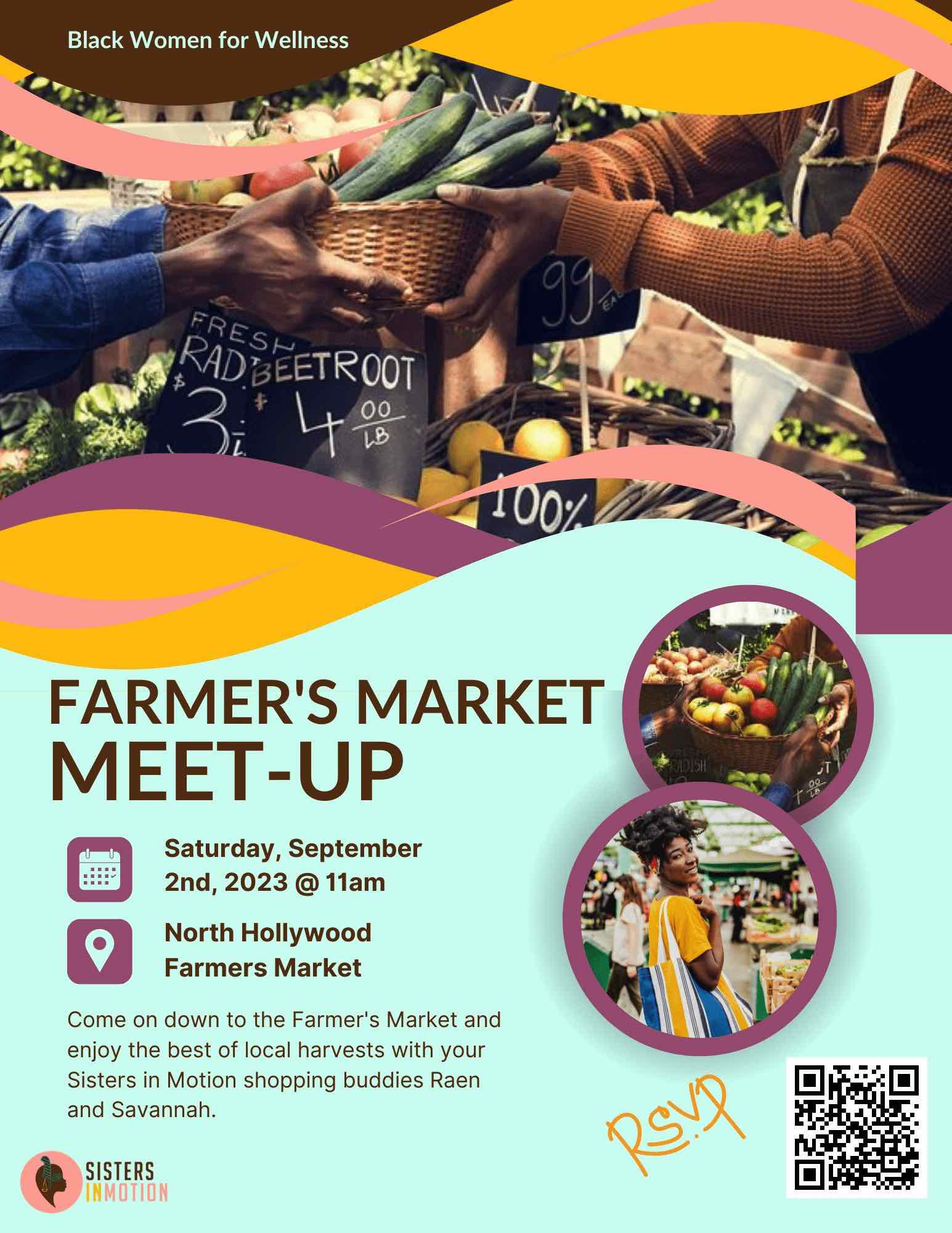 Farmers Market Meetup Flyer Sept 2023