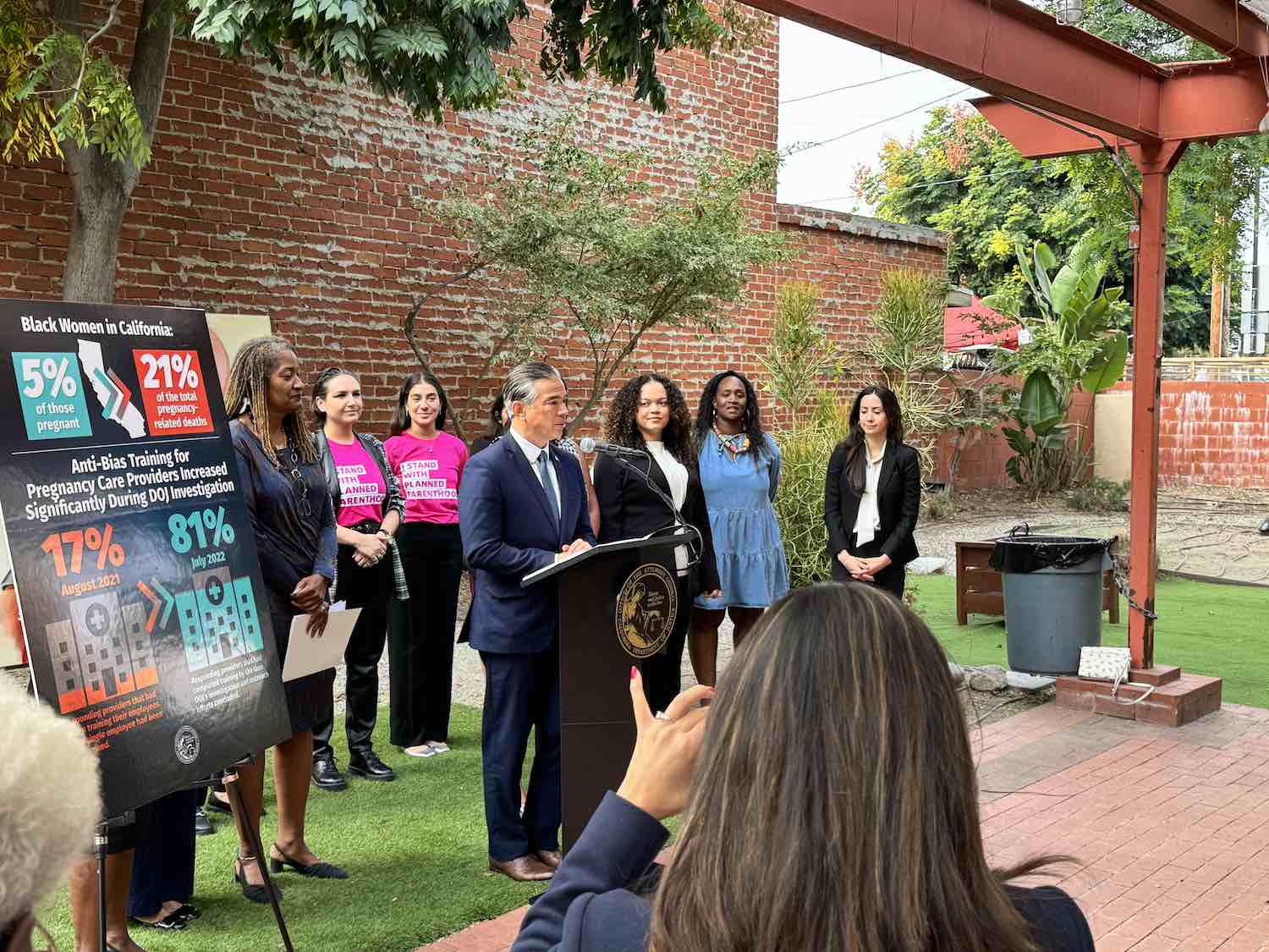 Black Women for Wellness & California Attorney General Press Conference 2023 10
