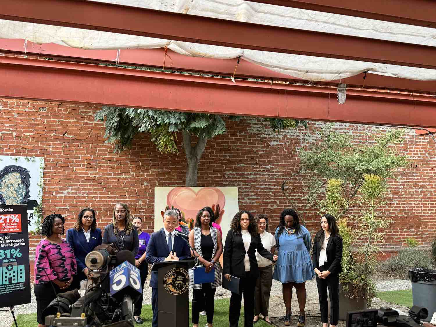 Black Women for Wellness & California Attorney General Press Conference 2023 9