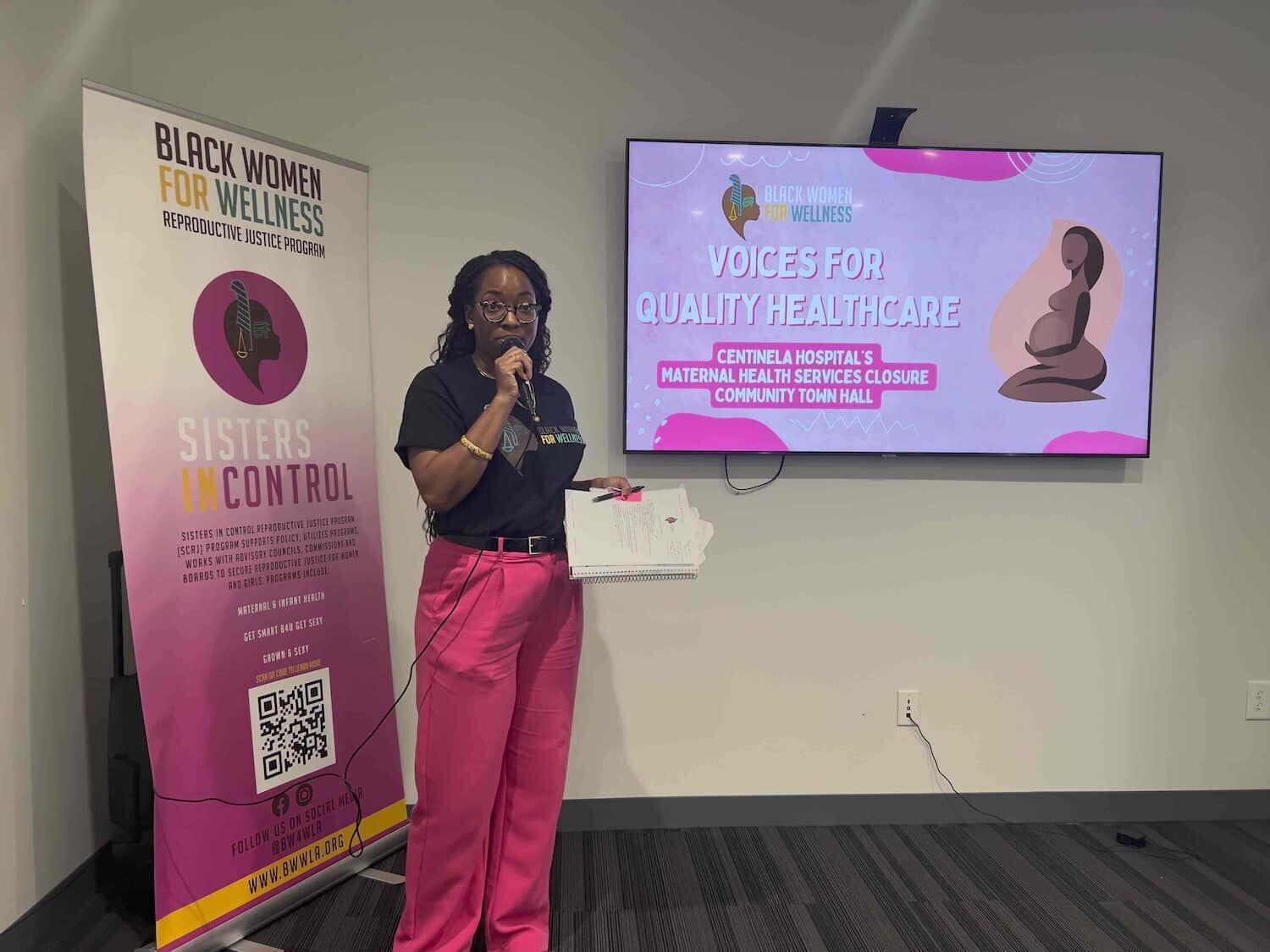 BWW Black Maternal and Infant Health Centinela Town Hall Photo 13