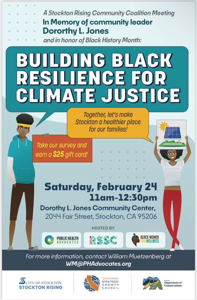 Climate Justice Event Flyer Feb 2024