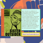 Audre Lorde Sister Outsider Book Cover