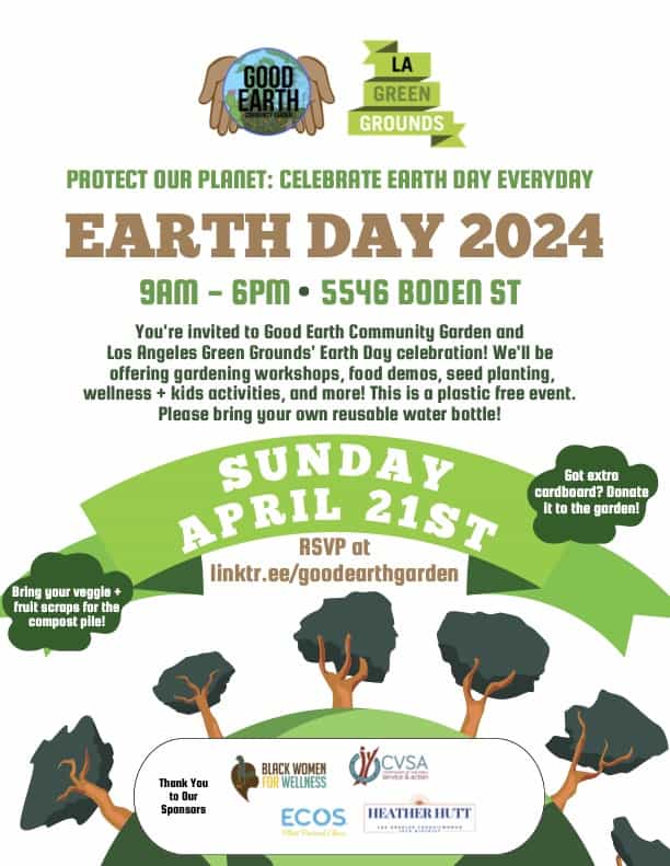 GECG Earth Day 2024 Flyer