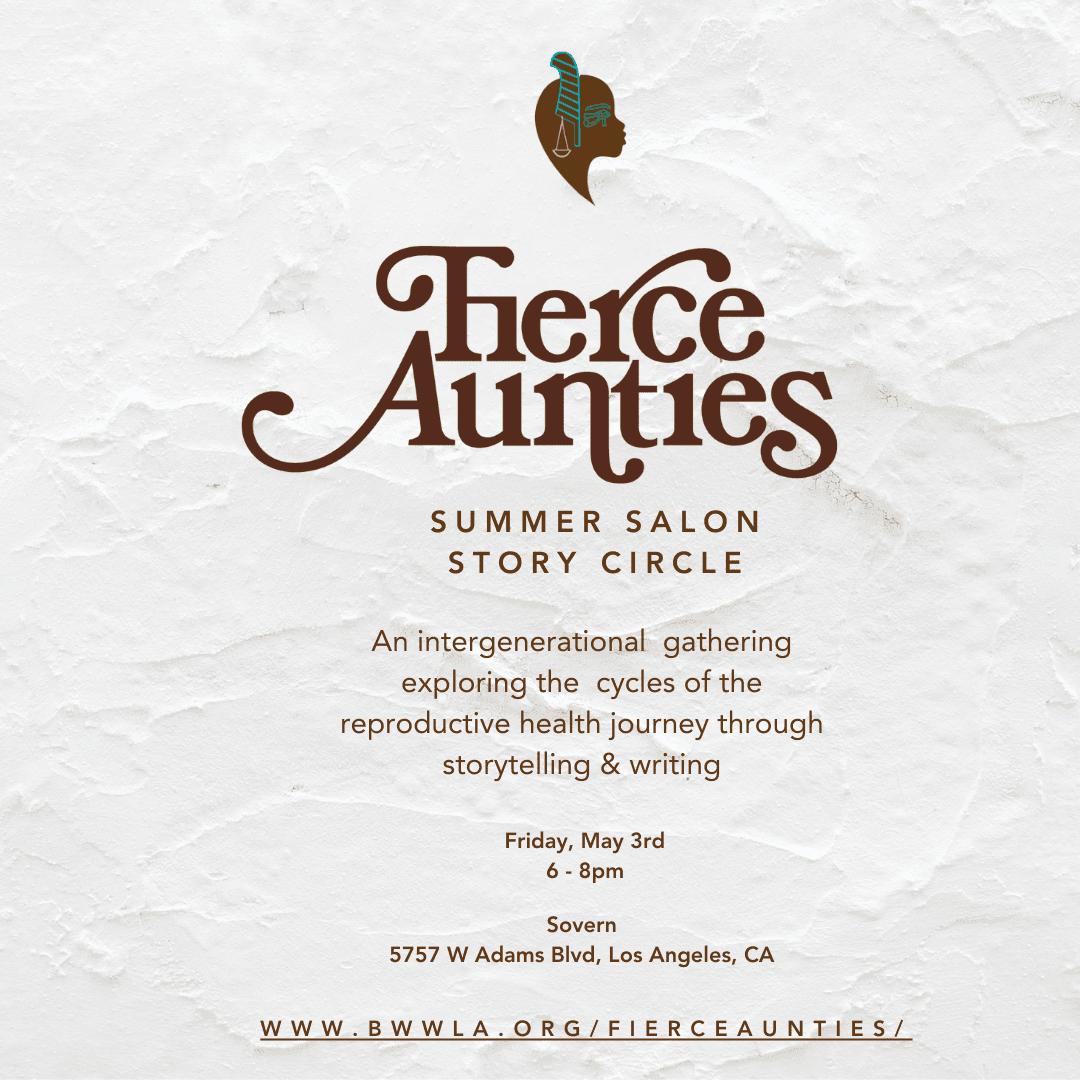 Fierce Aunties Summer Salon #1 Event Flyer