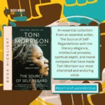Toni Morrison The Source of Self Regard Book Cover
