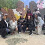 Black maternal infant health week birthing tour group photo