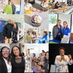 Photo montage of the Grand opening of the Birthing Tree Community Lactation Room