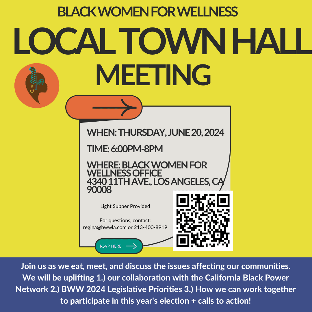 Local Town Hall Meeting Flyer