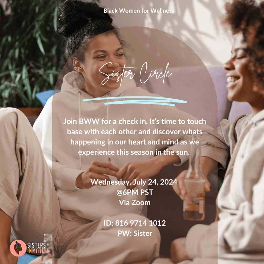 Sister Circle Event Flyer