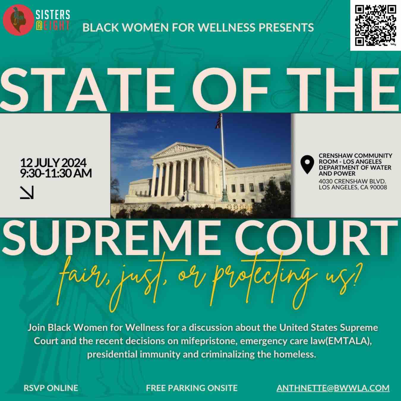 Sisters@Eight State of the Supreme Court
