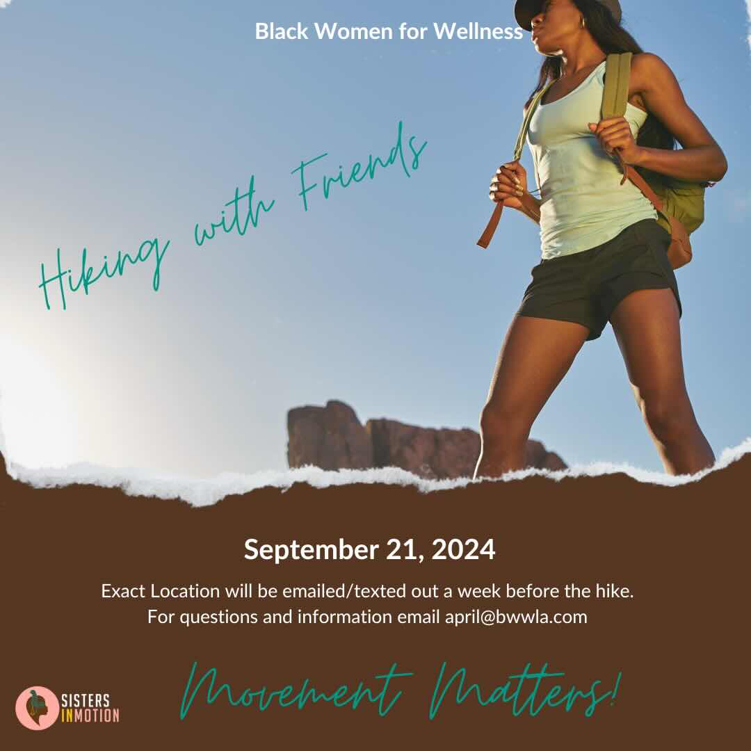 Hiking with Friends Event Flyer