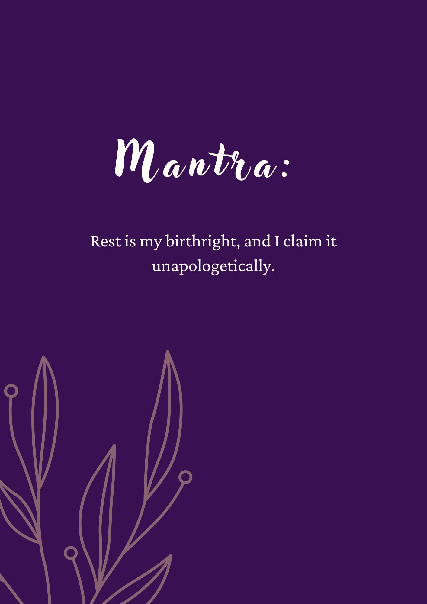 Virtual Wellness Room -Mantra 2