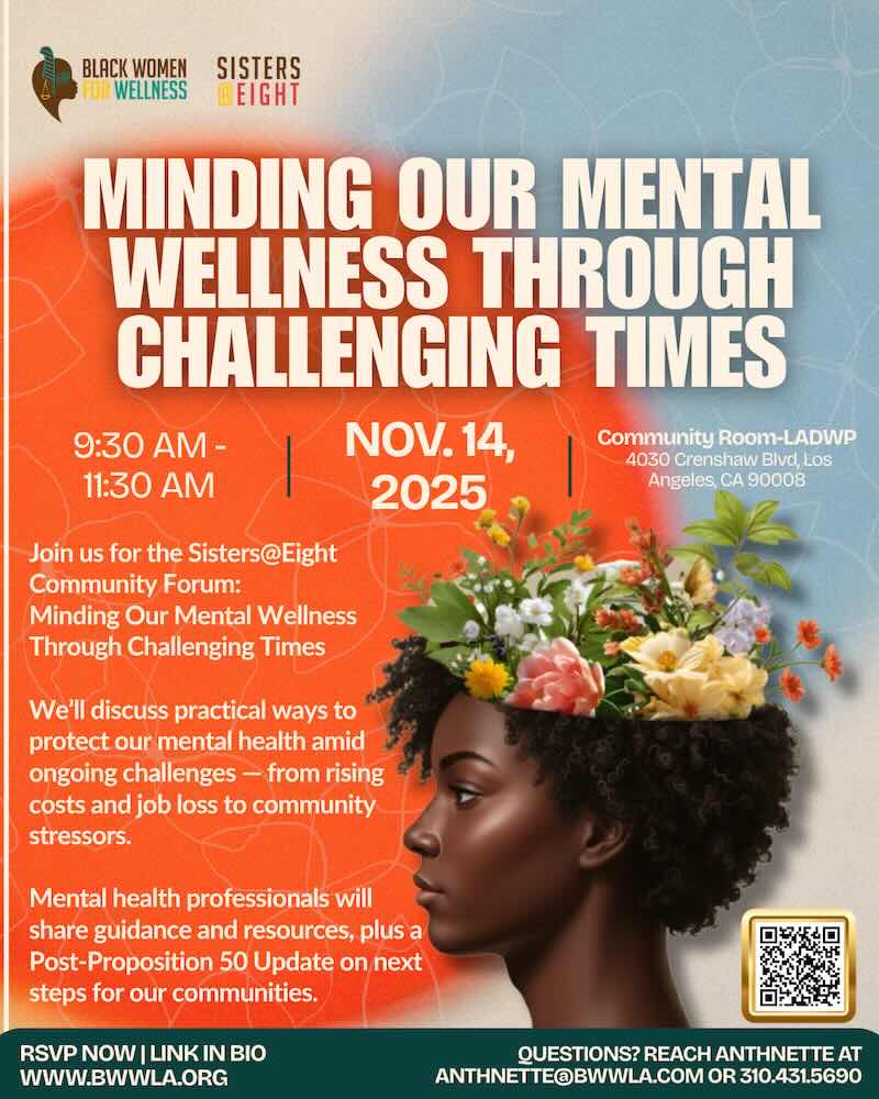 Minding Our Mental Wellness Event Flyer