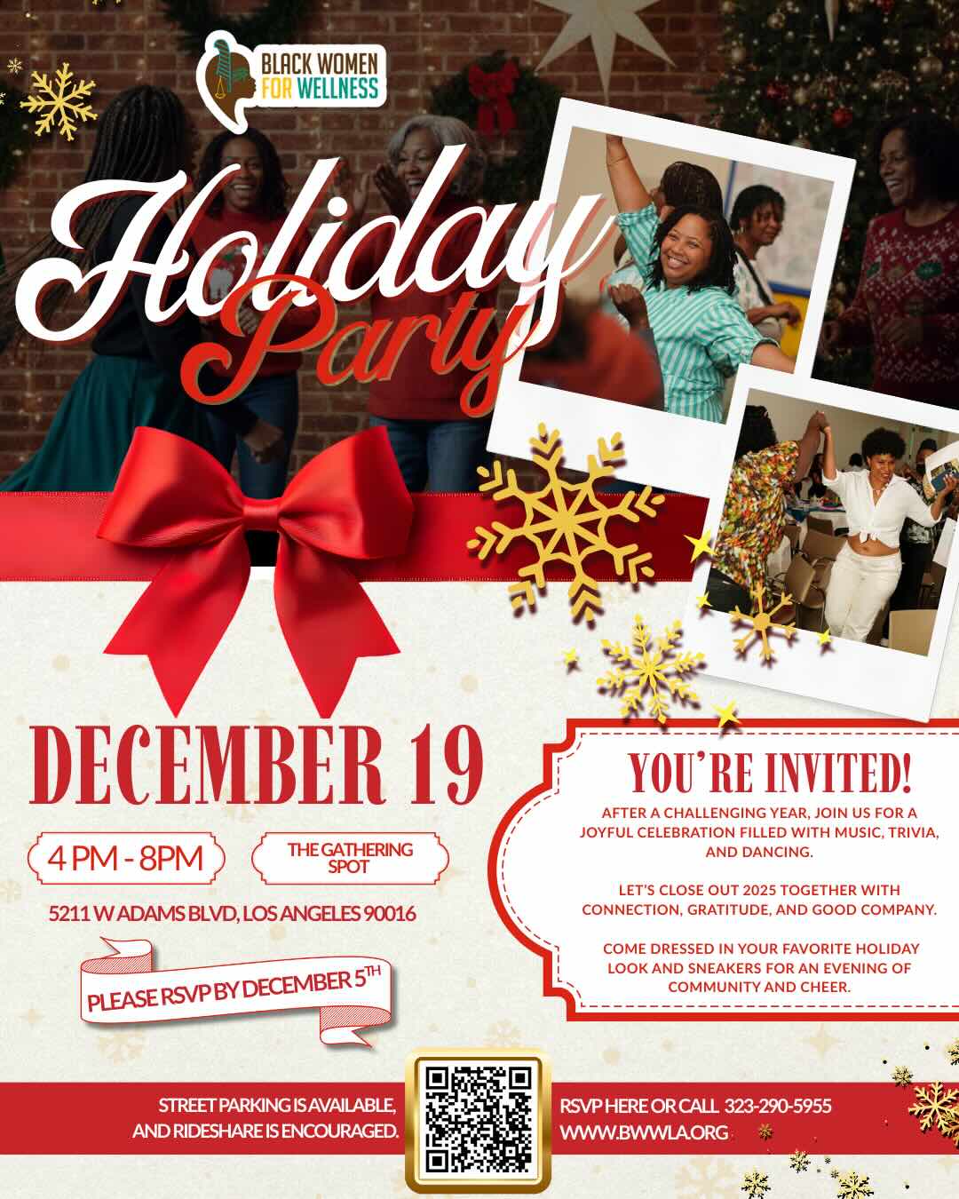 Holiday Party Invite Flyer | 2025