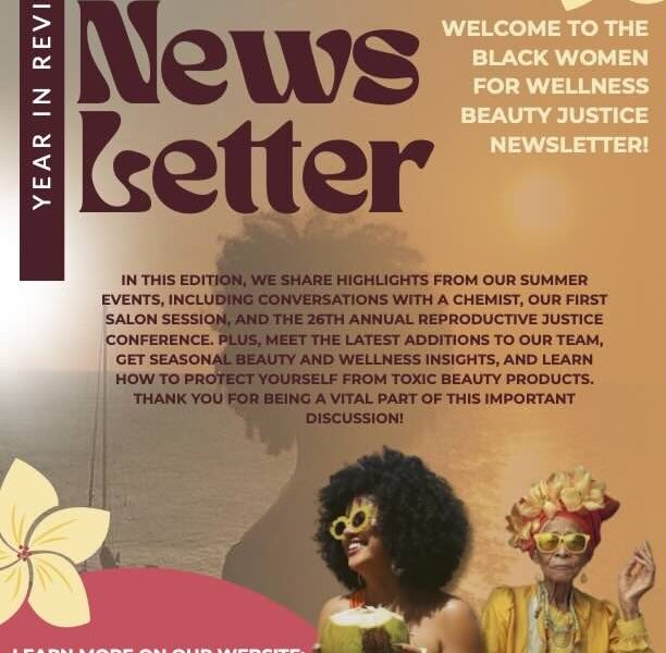 Black Women for Wellness Beauty Justice Year in Review Newsletter - 2026