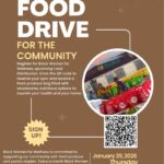 Food Drive Event Flyer