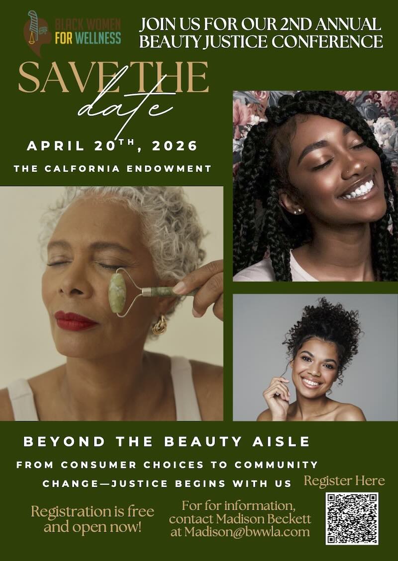 2026 Beauty Justice Conference Event Flyer