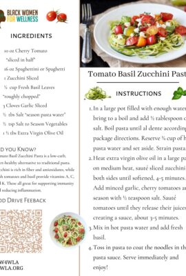 Tomato Basil Zucchini Pasta Recipe