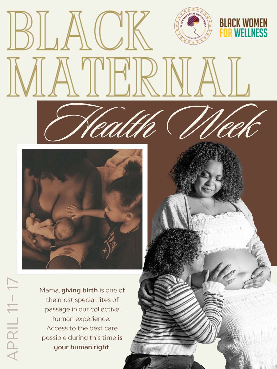 Black Maternal Health Week Event Flyer