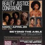 2026 Beauty Justice Conference Event Flyer