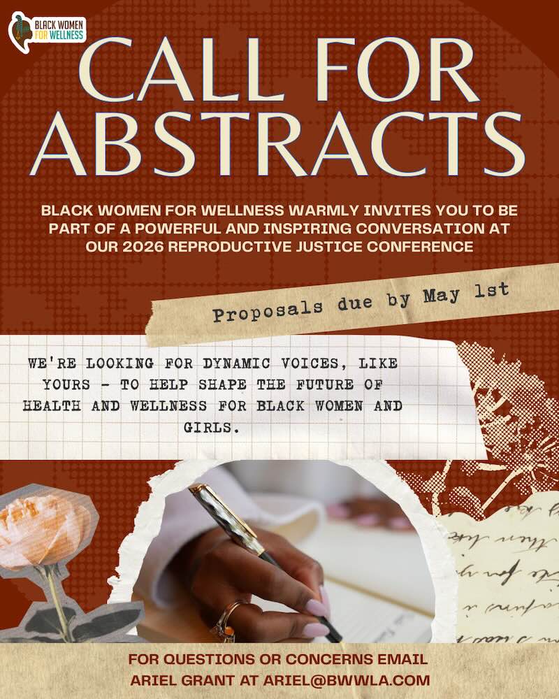 2026 RJ Conference Brand Board - Call for Abstracts Flyer