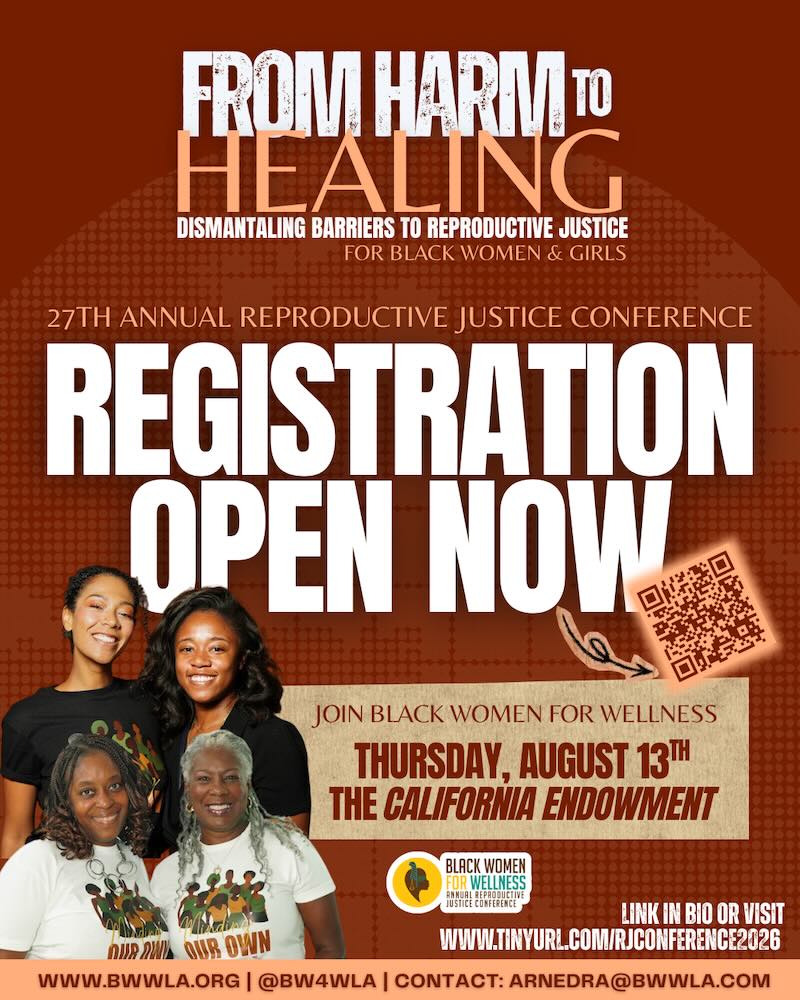 2026 Reproductive Justice Conference Registration Flyer