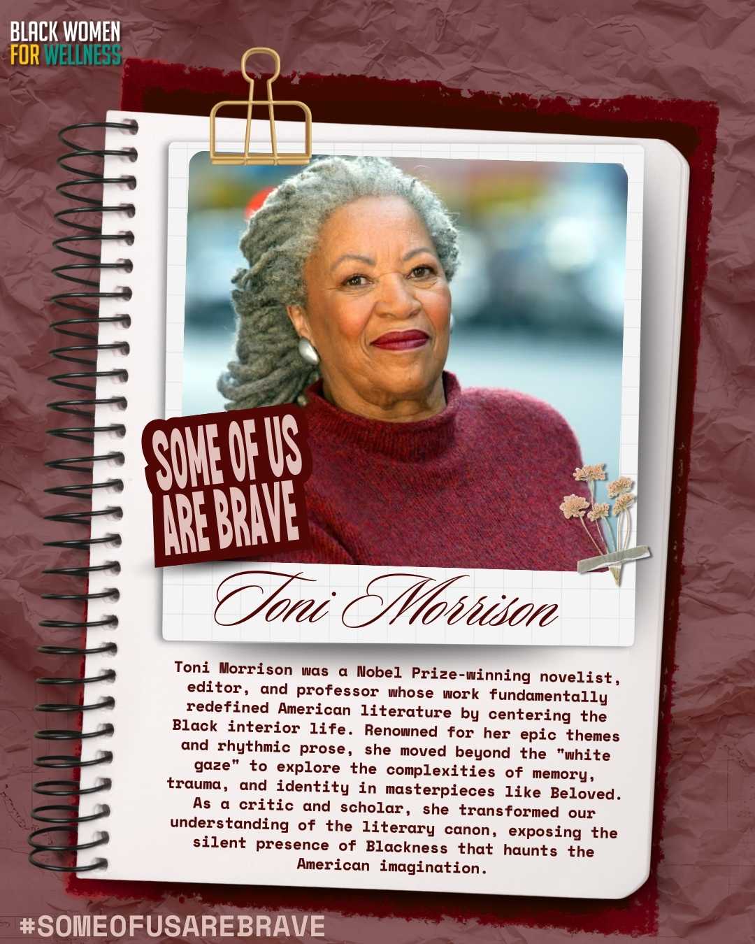 Toni Morrison Headshot