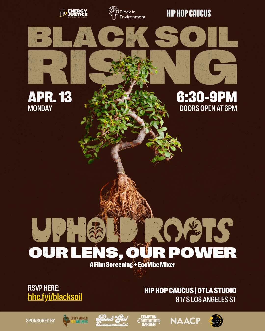 Black Soul Rising Event Flyer