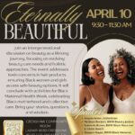 Eternally Beautiful Event Flyer April 2026 - Sisters@Eight