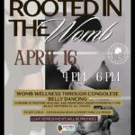 Rooted in the Womb Event Flyer