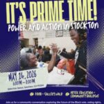 Stockton Black Vote Event Flyer