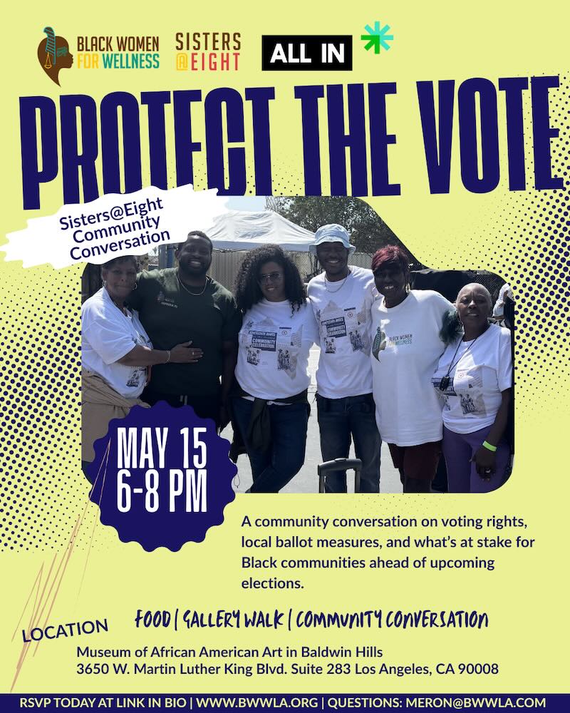 Protect the Vote Event Flyer