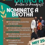 Bring A Brotha to Breakfast Nomination Form Flyer