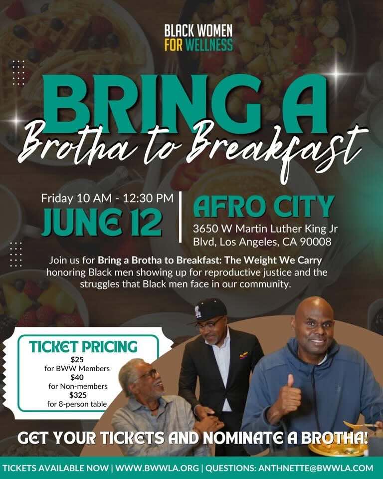Bring a Brotha to Breakfast Event Flyer