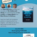 The Problem with Plastic Book Talk Event Flyer