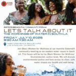 Sisters@8 July 10 2026 Event Flyer
